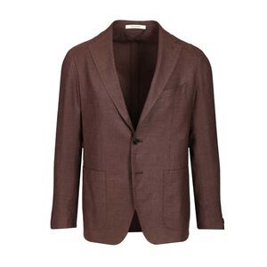 Tagliatore Men "Montecarlo" Jacket In Wool And Silk